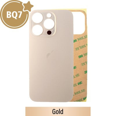Brown Rear Glass Replacement for iPhone 14 Pro-Gold Brown Rear Glass Replacement for iPhone 14 Pro-Gold